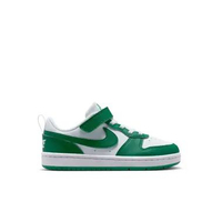 Nike Court Borough Low Recraft Little Kids' Shoes (PS) [DV5457-139] 2Y WHITE/MALACHITE-MALACHITE-WHI