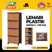 Lemari Pakaian 4 Susun Rotan - Napolly BCBC-CRS X48 / Multifungsi Awet