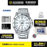 Jam Tangan Pria Casio Casio MTP-VD01D-7EVUDF Analog Stainless Steel Strap