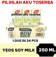 Yeos Soya Immuno ORIGINAL ( SOY MILK ) Susu Kacang Kedelai Kalsium 250 ml - ( HARGA 1 DUS )