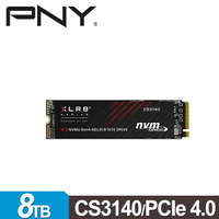【PNY必恩威】XLR8 CS3140 8TB 4TB 2TB M.2 2280 Gen4 SSD固態硬碟 支援PS5
