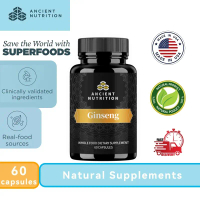Ginseng, mendukung stamina & vitalitas, tingkatkan daya tahan tubuh, 60 kapsul