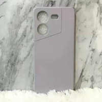 Soft Case Tecno Pova 5 Silikon Candy Macaron Bludru Ungu