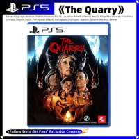 Sony Playstation 5 PS5 Game CD The Quarry 100% Official Original Physical Game Deal Card Disc Playstation 5 ps5 The Quarry