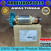 ARMATURE ASSY PN 510195-6 ROTOR ANGKER MAKITA GERINDA TANGAN GA 5020 - GA 6020 MAKITA GA5020 - GA602