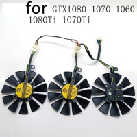 Gpu VGA Cooler Graphics Fan GTX1080 GTX980ti GTX1060 GTX1070 for ASUS STRIX GTX 1080/980Ti/1060/1070 Video Cards Cooling Systems