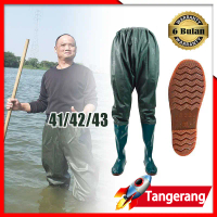 Sepatu Boots Celana Sawah Panjang Anti Air Anti Keong Wanita Pria