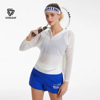 Cosleaf เสื้อคลุมเล่นโยคะ&พิลาทิส เสื้อคลุมsport bra ใส่เล่นสงกรานต์ น้ำหนักเบา ใส่สบาย