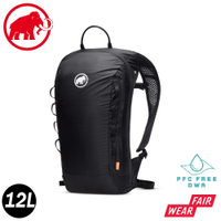 【MAMMUT 長毛象 NEON LIGHT 12L 攀登背包《黑》】2510-02491/輕量登山後背包/健行/旅行/攻頂包