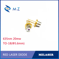Red Laser Diode 635nm 20mw CW TO-18 Packaging Industrial