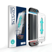 NS2 Switch 2 除塵艙 太空艙 9H鋼化玻璃保護貼＋定位神器(保護貼 鋼化膜 高清膜)