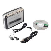 Mini USB to MP3 tape converter, CD player, PC Cassette Recorders Players