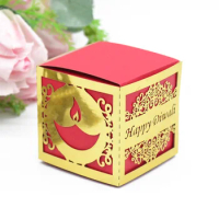 Happy Diwali laser cut indian diwali sweet boxes
