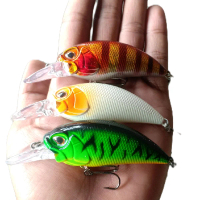 Umpan Pancing WTD ngambang 8.7cm 15gr crank bait umpan tiruan alat pancing umpan ikan hampala gabus 