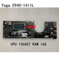 NM-C761 For Lenovo ideapad Yoga C940-14IIL Laptop Motherboard 81Q9 WIN I7-1065G7 UMA 16G FRU 5B20S43854 5B20S42944