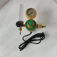 G5/8" 0-25Mpa Argon CO2 Mig Tig Flow Meter Gas Regulator Flowmeter Welding Weld Gauge Argon Regulator Pressure Reducer
