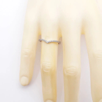 Cincin dewasa silver titanium anti karat anti gatal anti luntur CD 03