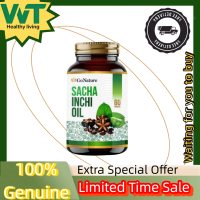 [Buy 3 Get 1 Free]CoNature GNI Sacha Inchi Oil - 60 Capsules per Bottle, Care for Brain Health, 100%