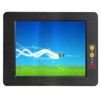 Touch screen Industrial panel pc 12.1 inch fanless tablet computer 64GB SSD 2*LAN supports windows10 wifi low power consumption