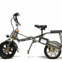 econd Folding 14 inches 350Watt foldable electric tricycle 48V 7.8ah 15.6ah 3 wheel folding adults escooter Bike