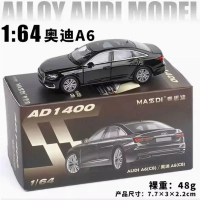 MASSDI 1/64 Scale Audi A6 (C8) AD1400/R8 V10 AD4102 AD4704 AD4707 Alloy Classic Car Model – Gift for