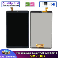 LCD For Samsung Galaxy TAB A 8.0 2018 SM-T387 T387 Original Tablet Display Touch Screen Digitizer Assembly Replacement