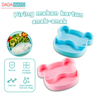 DADAWARD Piring Makan Silikon Bayi  Peralatan Makan Latihan Makan Anak-anak Piring Buah Bayi  Piring