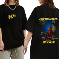 JOKAIR Summer Tops T-shirts for Men New in Tops and T-shirts Cotton Men's and Women' Clothing Y2k Ov