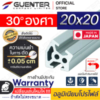 โปรไฟล์อะลูมิเนียมAluminum Profile 20×20, Cut at a 30 Degree Angle, Available in Many Sizes (Can Be
