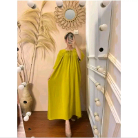 DASTER ZARA LONG RUFFLE BAHAN CEY CRINGKLE AIRPLOW