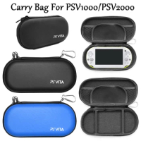 EVA Cover Bag For PSV1000/PSV2000 Anti-shock Hard Carry Case Bag For PSV PS Vita Game Console Travel Carry Protector Cover Black