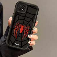 เคสโทรศัพท์, เหมาะสำหรับ OPPO A72 5G, OPPO A73 5G, OPPO A53 5G, ลายแมงมุม, กันกระแทก, วัสดุ TUP อ่อน