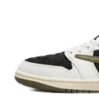 SEPATU AJ1 LOW TRAVIS SCOOT MEDIUM OLIVE