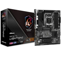 NEW For ASROCK X670E PG Lightning Motherboard Socket AM5 For AMD X670 Original Desktop PCI-E 5.0 m.2 sata3 Mainboard