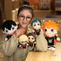 20/30CM Haikyuu Plush Toys Anime Volleyball Soft Stuffed Doll Haikyuu Hinata Shoyo Kageyama Tobio Figure Pillow Kids Boys Gifts