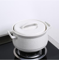 白色砂鍋燉鍋家用燃氣專用煮粥煤氣灶電陶爐煲湯耐高溫日式