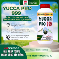 YUCCA PRO 999- Cấp cứu Tôm nổi đầu- Chai 1L- 20L/T-VINSEAFOOD