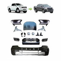 forGELING Performance ABS Material Car Body Kit Spare Parts For Ford Ranger T6 Update To Ranger T8 Auto Body kit