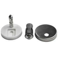 Accessories Toilet Seat Hinge Top Close Heavy Duty Hinge Pair Parts Replacement Soft Release Quick Stainless Steel