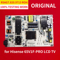 100% testinag work Original power board RSAG7.820.9713/ROH for Hisense 65V1F-PRO LCD TV
