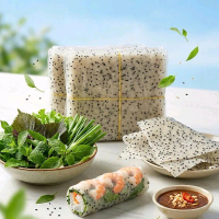 2KG ĐẾN 2.2KG 100 CÁI BÁNH TRÁNG GẠO MÈ ĐEN- LÒ NHÀ SẢN XUẤT