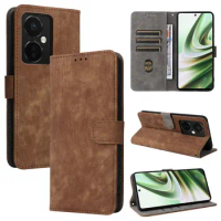 50pcs/lot For OnePlus Nord CE3 5G Frosting Series Leather Wallet Case With Rfid Blocking For Oneplus Ace 2V Nord 3 5G