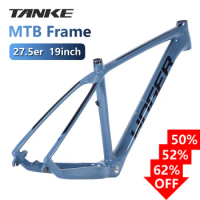 Tanke Carbon MTB Frame 27.5er T700 Bicycle Frameset Unibody Internal Cable Routing Quick Release Mountain Bike Cycling Parts