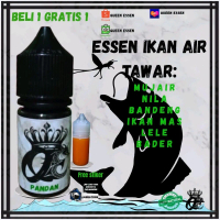 (QUEEN ESSEN) mancing semua jenis ukuran botol 30ml dengan rasa daun pandan 100% alami free 3 stiker