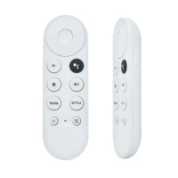 New Replacement Bluetooth Voice Remote Control For 2020 Google TV Chromecast 4K Snow G9N9N (Remote Only)