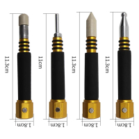 Set Alat Pemulihan Caca Tanpa Lukas 4 Bahagian dengan Pen Magnetik untuk Penghapusan Caca Kereta DIY