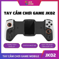 Tay cầm JK02 | Tay cầm chơi game 2 bên tích hợp quạt tản nhiệt sò lạnh hỗ trợ auto tap / macro Chơi 