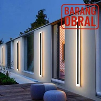 TaffLED Lampu Dinding Hias Outdoor Long Strip LED - Pencahayaan Estetik, Tahan Lama, Desain Modern I