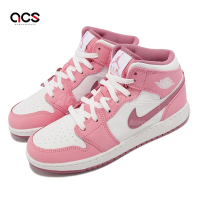 Nike Air Jordan 1 Mid GS 大童鞋 女鞋 粉紅 Valentines Day 情人節 DQ8423-616