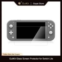 2Pcs Gulikit NS12 Tempered Glass for Nintend NS Switch Lite Console Ultra Clear HD Screen Protective Film Easy Install Protector
